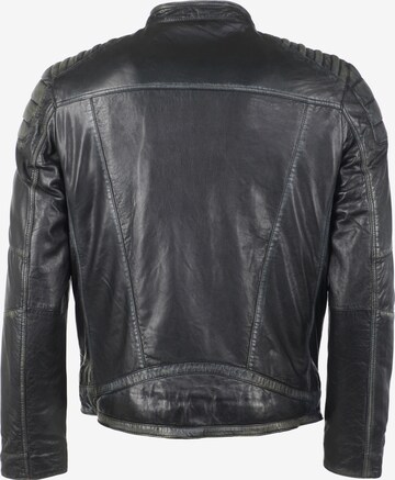 MUSTANG Lederjacke 'Whyte' in Schwarz