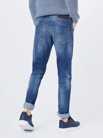 Slimfit Jeans 'Anbass' di REPLAY in blu
