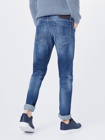 Slimfit Jeans 'ANBASS' de la REPLAY pe albastru