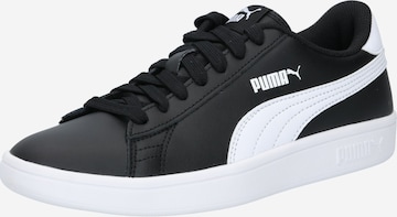 PUMA - Zapatillas deportivas 'Smash v2' en negro: frente