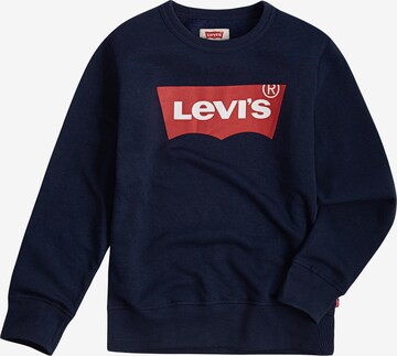 Levi's Kids Regular fit Sweatshirt in Blauw: voorkant