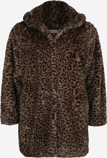 Urban Classics Between-season jacket 'Leo Teddy Coat' in Olive, Item view