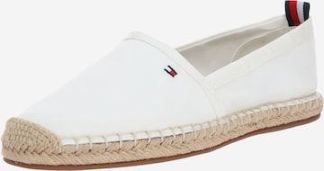 balts TOMMY HILFIGER Espadrillas 'Rana': no priekšpuses