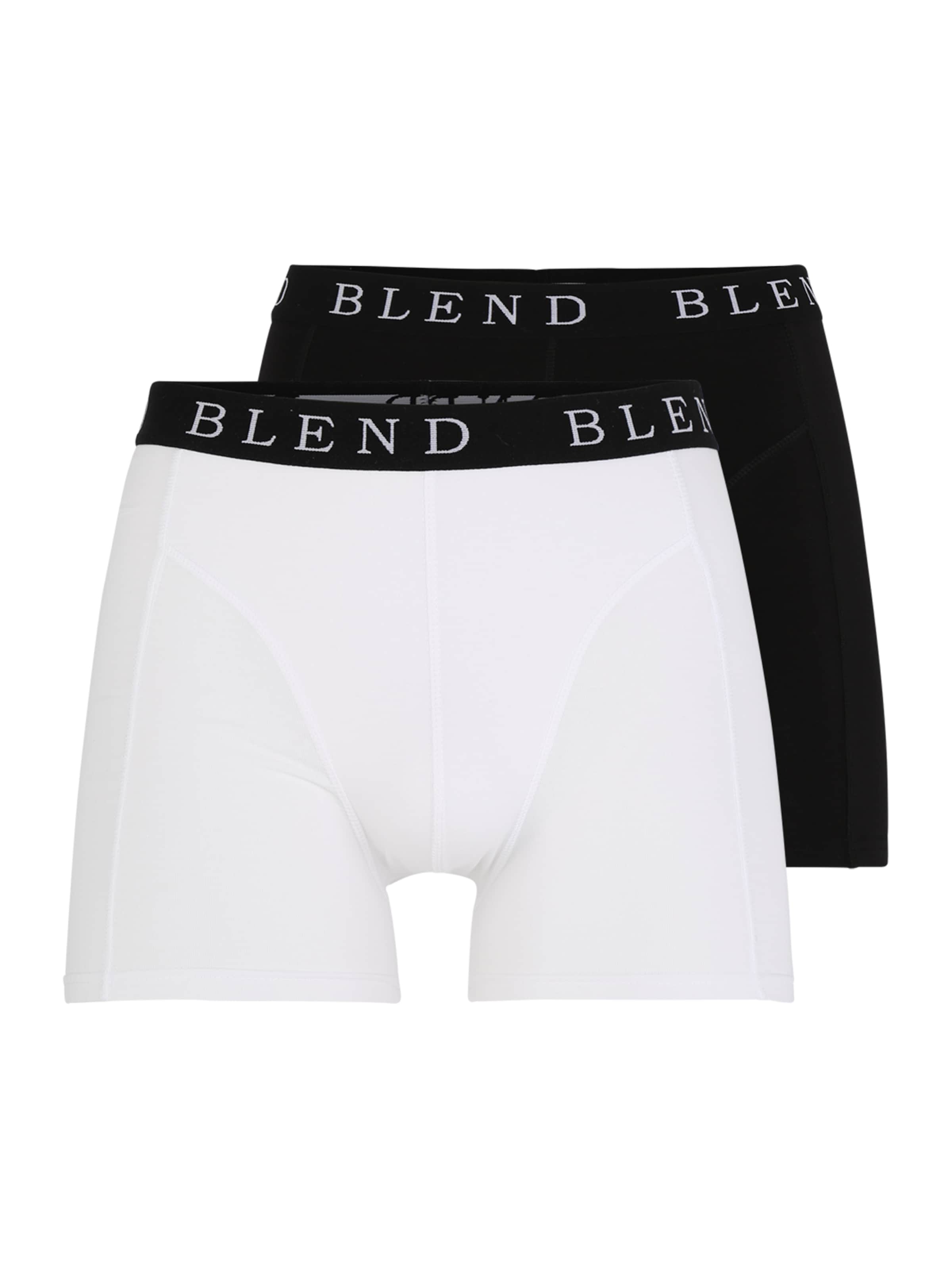 BLEND - Calzoncillo boxer 'Ned' en negro: frente