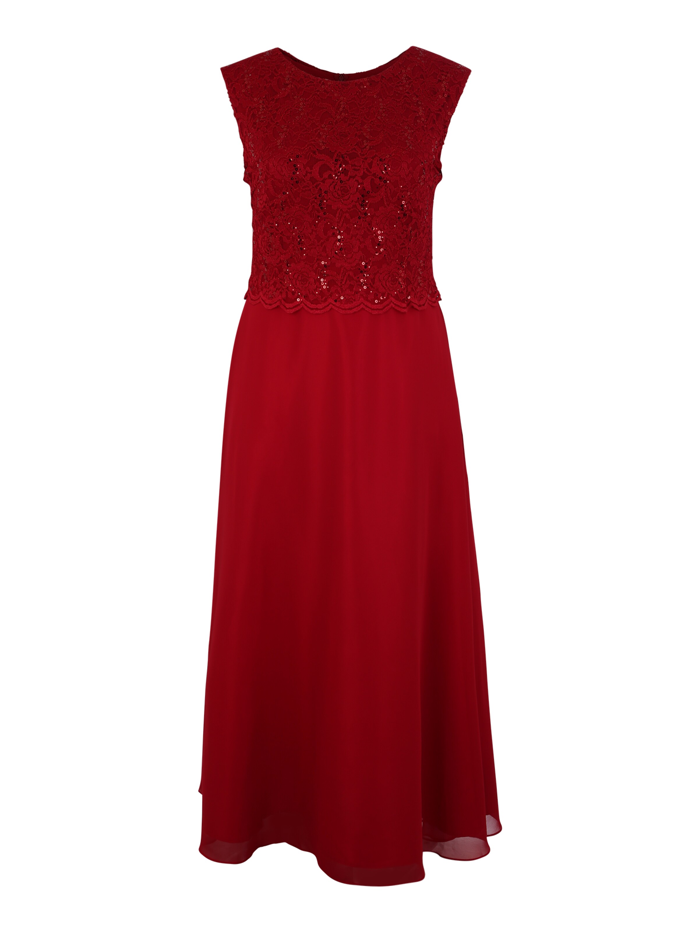 SWING Curve - Avondjurk in de kleur Rood