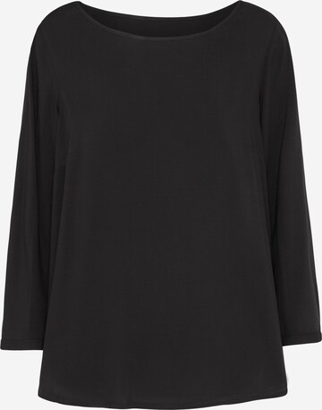 TOM TAILOR Blouse in Zwart: voorkant