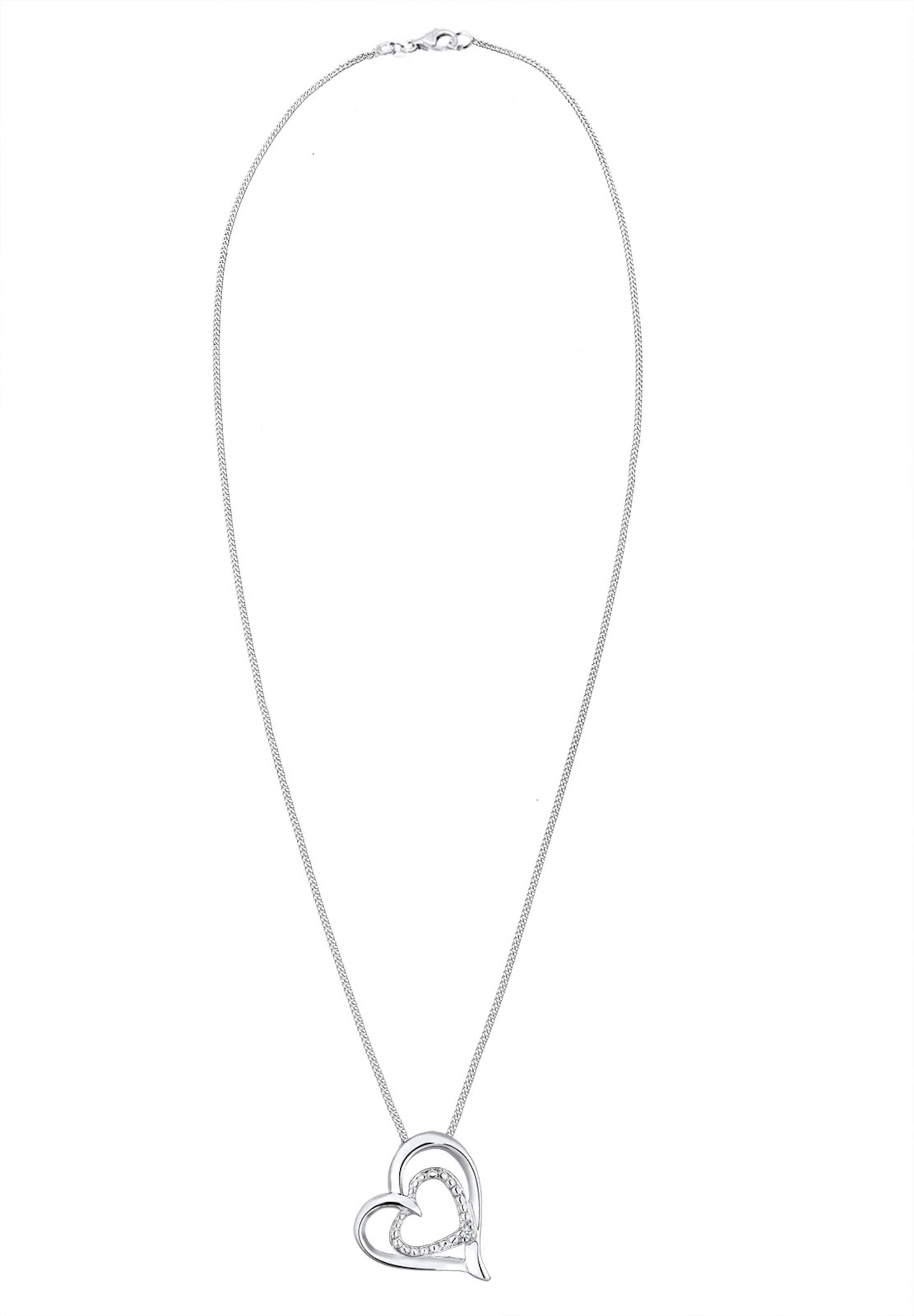 Elli DIAMONDS Kette in Silber: Vorderseite