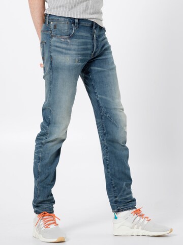 Slimfit Jeans 'Arc 3D' de la G-Star RAW pe albastru