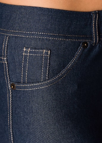 bonprix Skinny Leggings in Blau