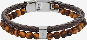 FOSSIL Bracelet in Brown: front