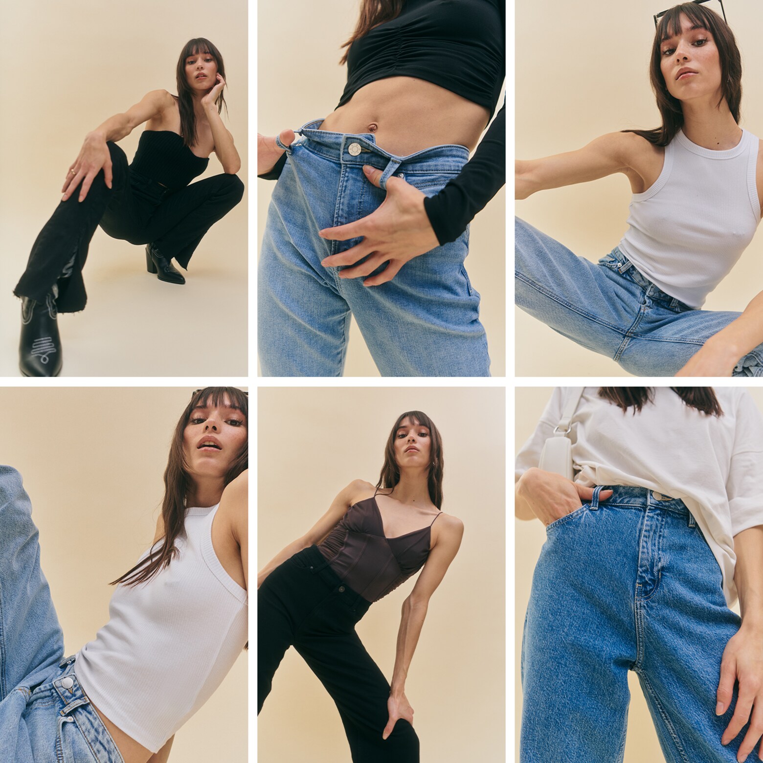 Alles außer gewöhnlich Beliebte Jeans-Styles für Petite Frauen