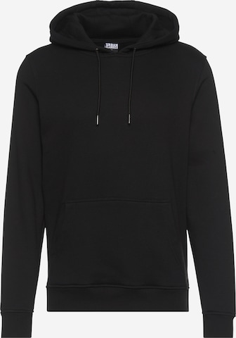 Urban Classics Sweatshirt in Black: front