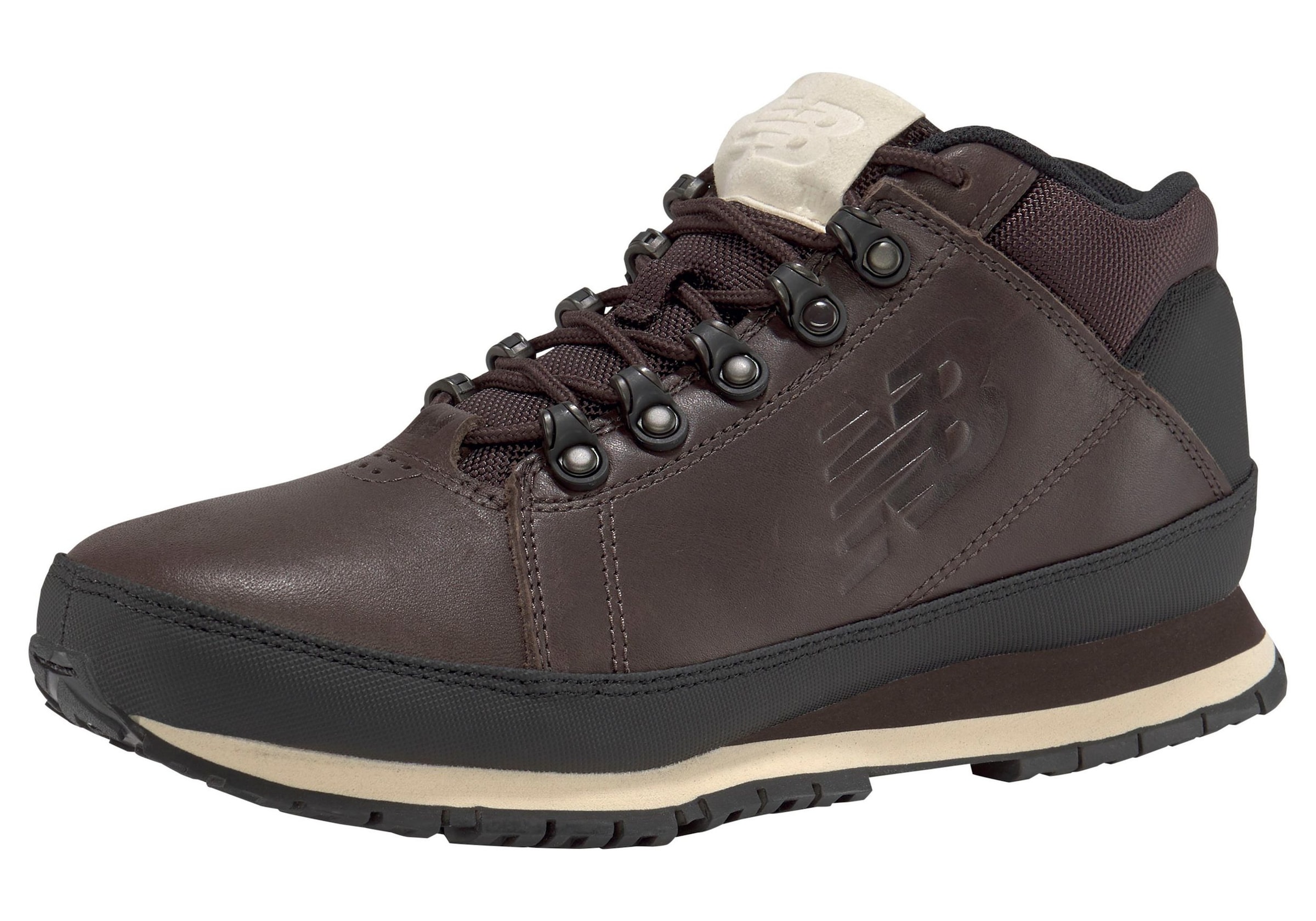 Boots new balance en marron : devant
