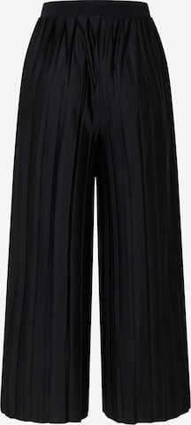 Wide leg Pantaloni 'Caren' de la ABOUT YOU pe negru