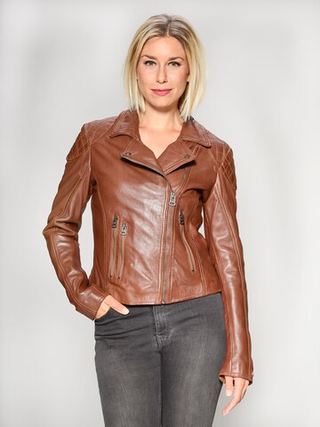 Maze Between-Season Jacket 'Ibiza' in Brown: front