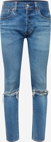 LEVI'S Jeans '501SLIMTAPER' in Blue: front