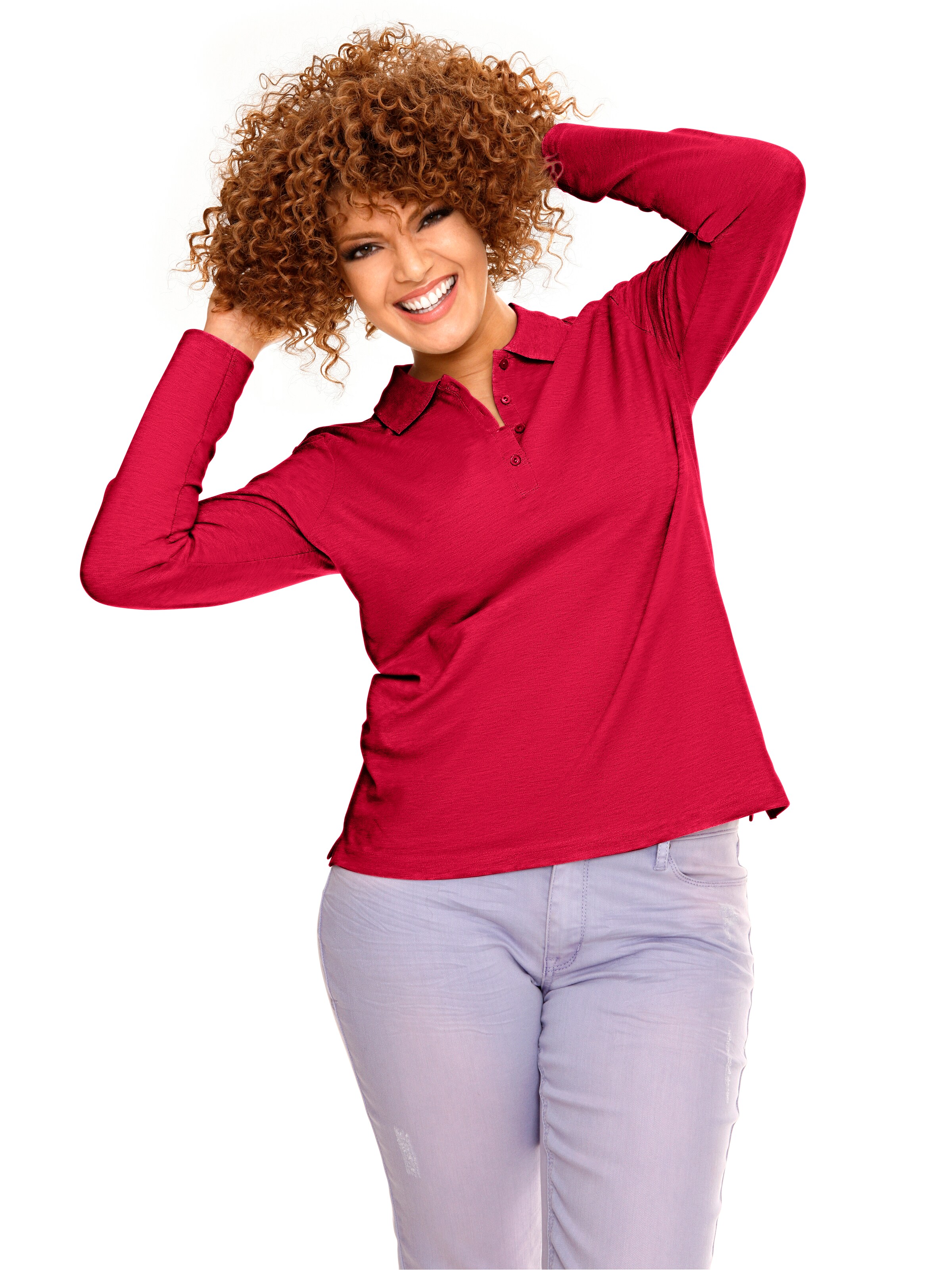 heine Shirt in Red: front