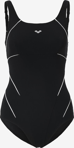 ARENA Bralette Active Swimsuit 'Jewel' in Black: front