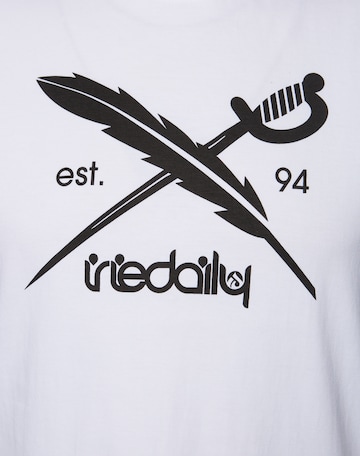 T-Shirt Iriedaily en blanc