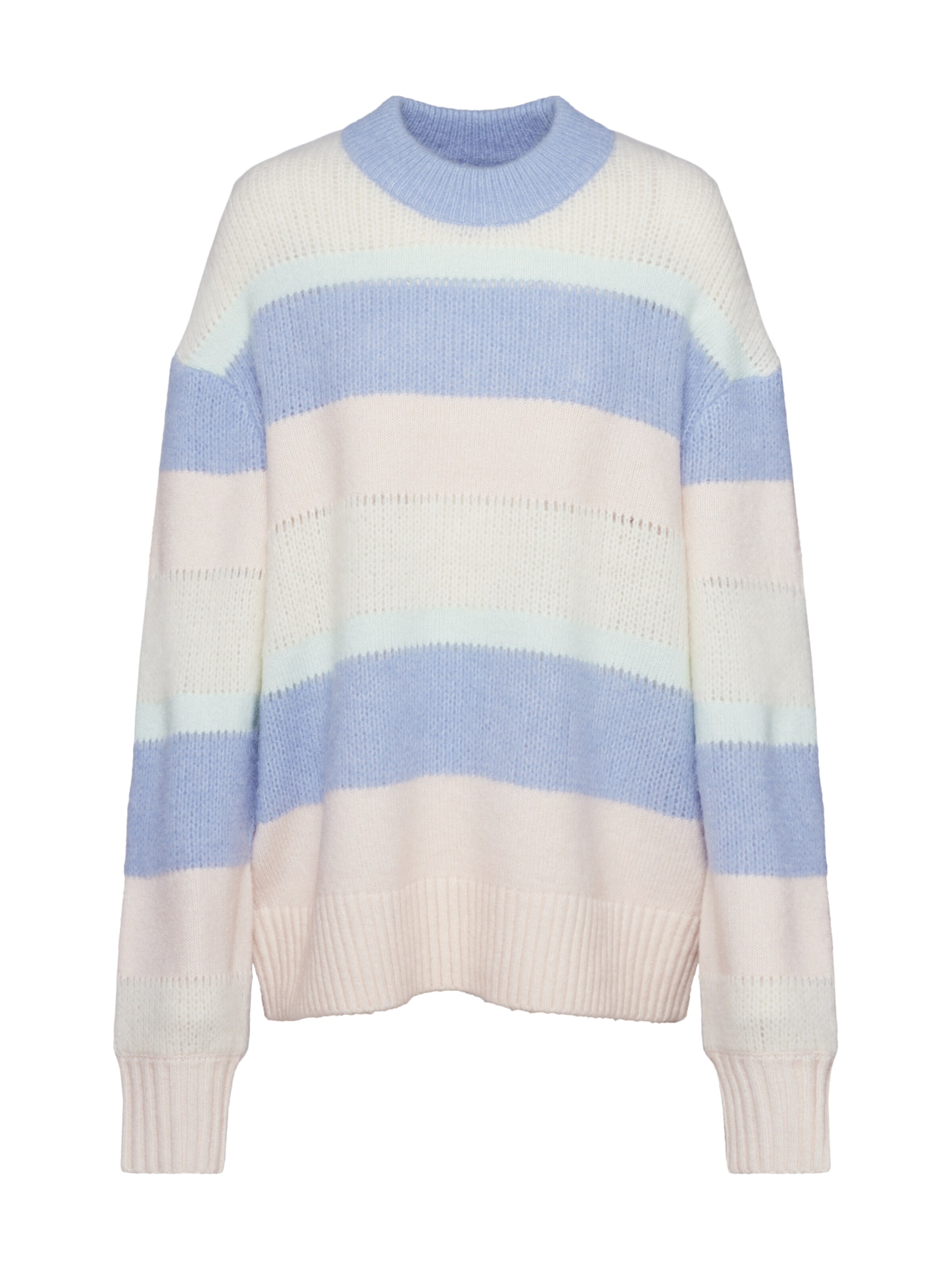 Samsoe & Samsoe - Trui 'Korey crew neck st 11146' in de kleur Blauw