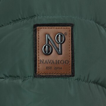 NAVAHOO Zimný kabát 'Paula' - Zelená