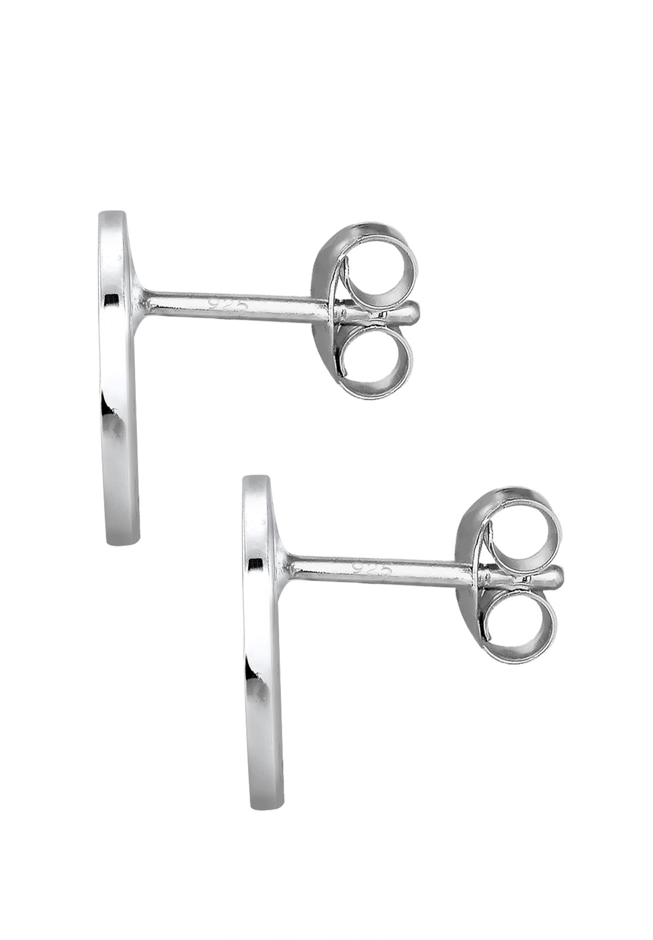 ELLI Earrings 'Ornament' in Silver