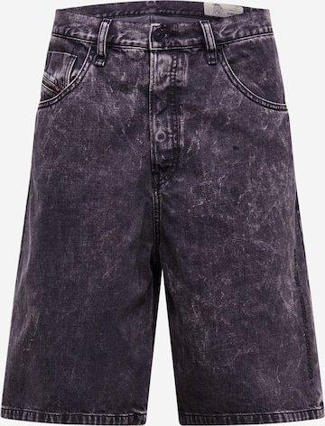 DIESEL Regular Jeans 'D-BRON' in Black: front