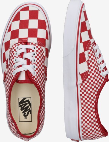 VANS Nízke tenisky 'UA Authentic' - Červená: bočná strana