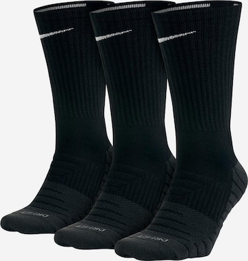 NIKE Sportsockor i svart: framsida