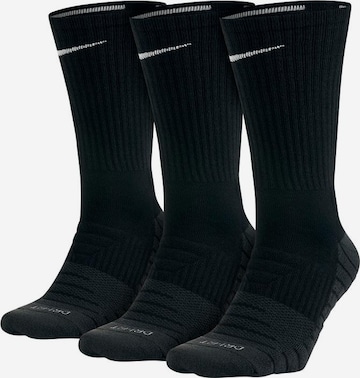 NIKESportske čarape - crna boja: prednji dio