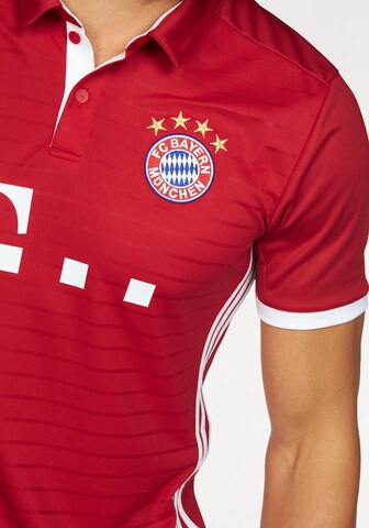 ADIDAS SPORTSWEAR Fußballtrikot 'FC Bayern 16/17 Home' in Rot