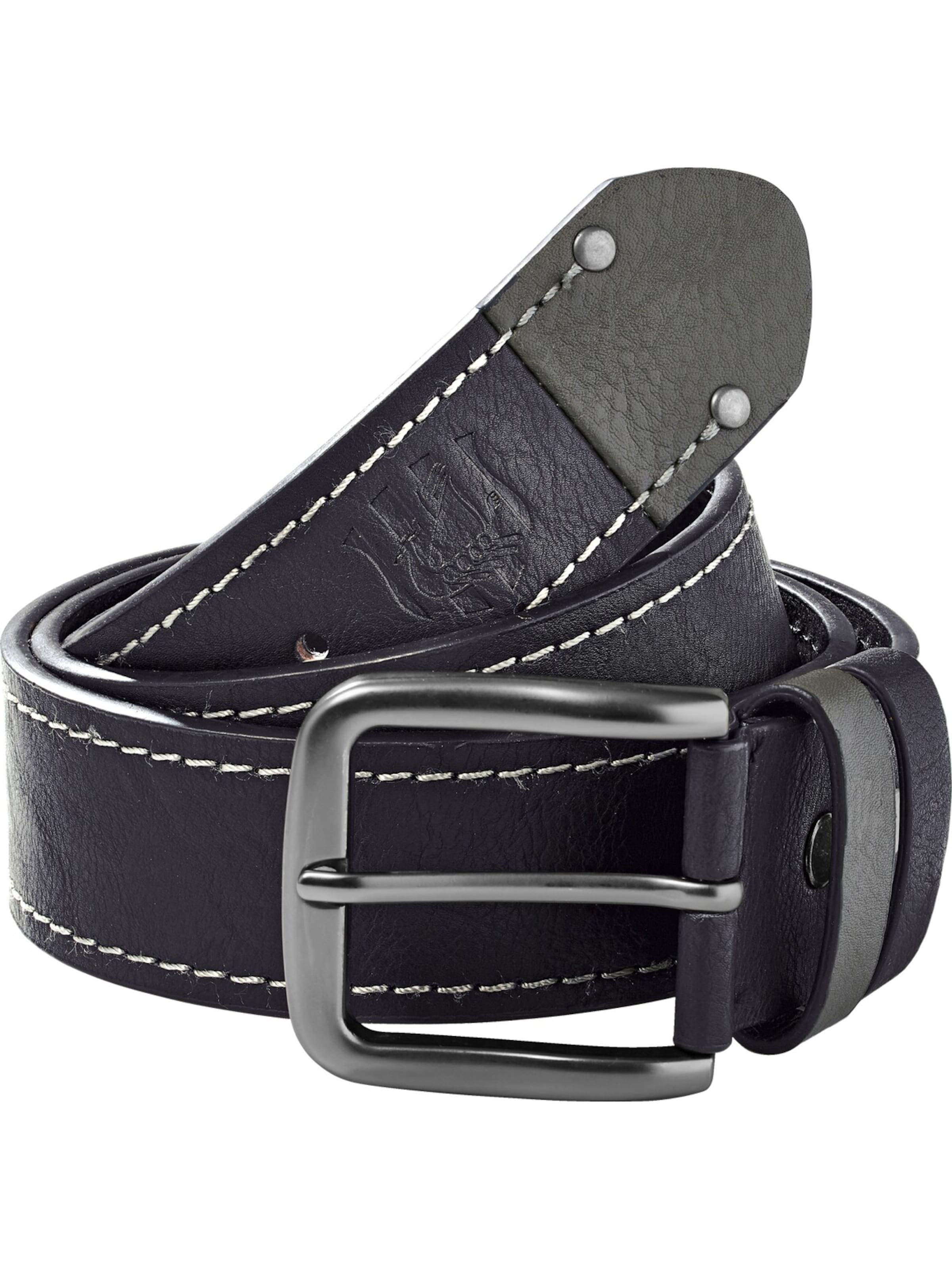 Jan Vanderstorm Belt 'Borak' in Black: front