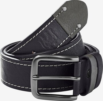 Ceinture 'Borak' Jan Vanderstorm en noir : devant