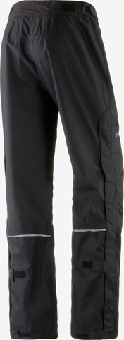 Maier Sports Regular Regenhose 'Raindrop L' in Schwarz