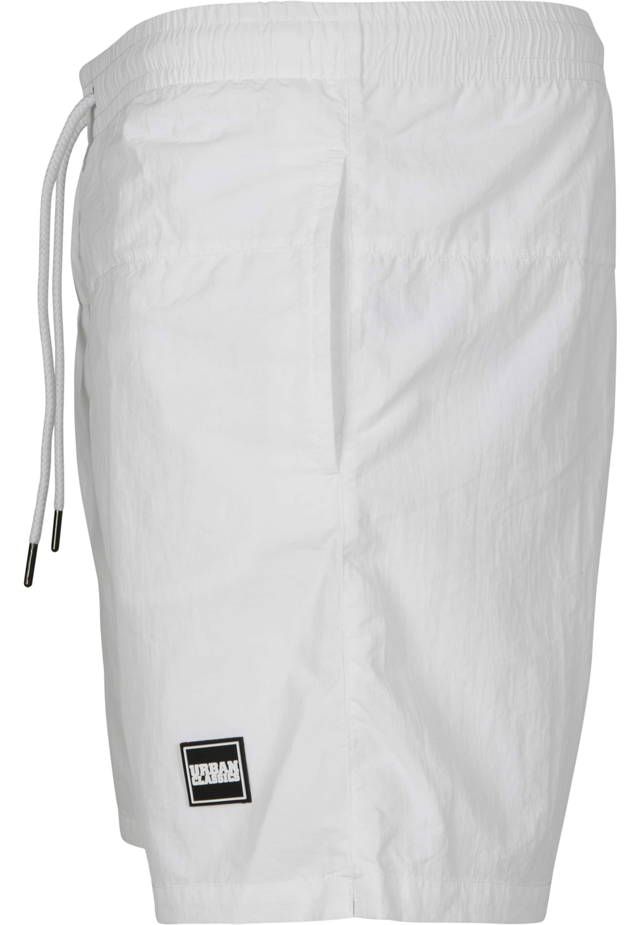 Urban Classics Plavecké šortky - Biela