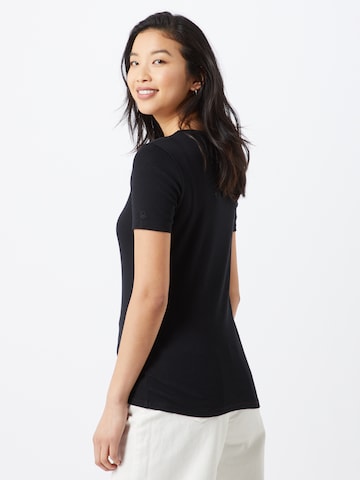 UNITED COLORS OF BENETTON Shirt in Black