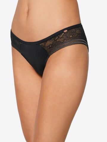 Skiny Panty in Black: front