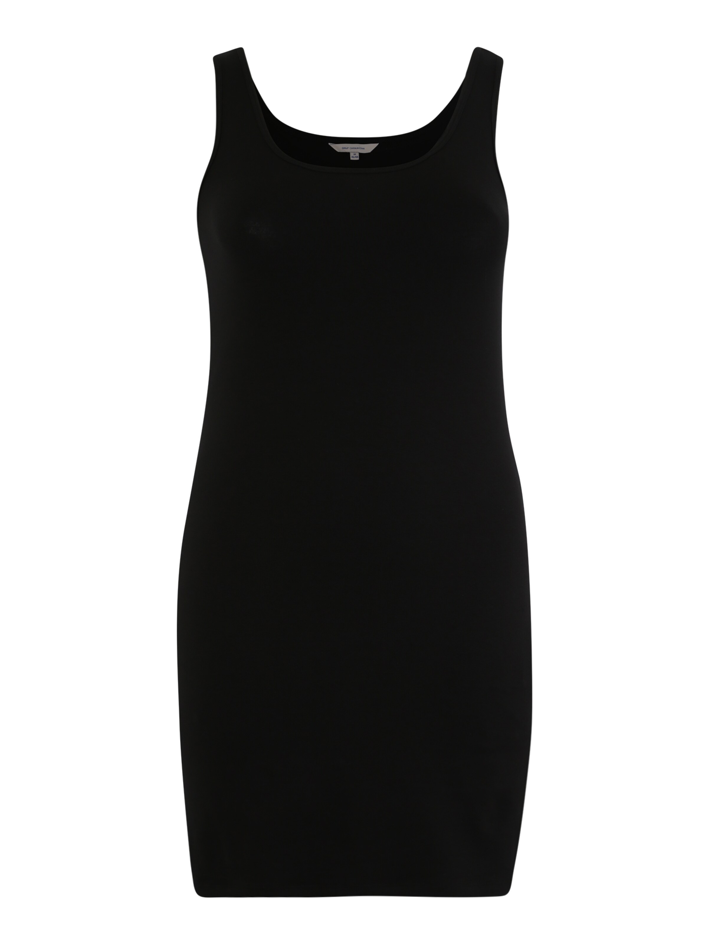 ONLY Carmakoma - Top 'CARTIME LONG TANK TOP NOOS' in de kleur Zwart