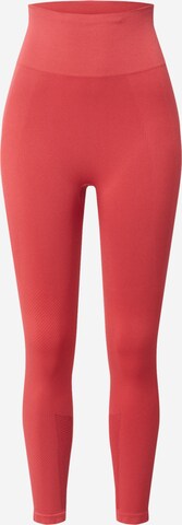 NU-IN Skinny Leggings in Red: front