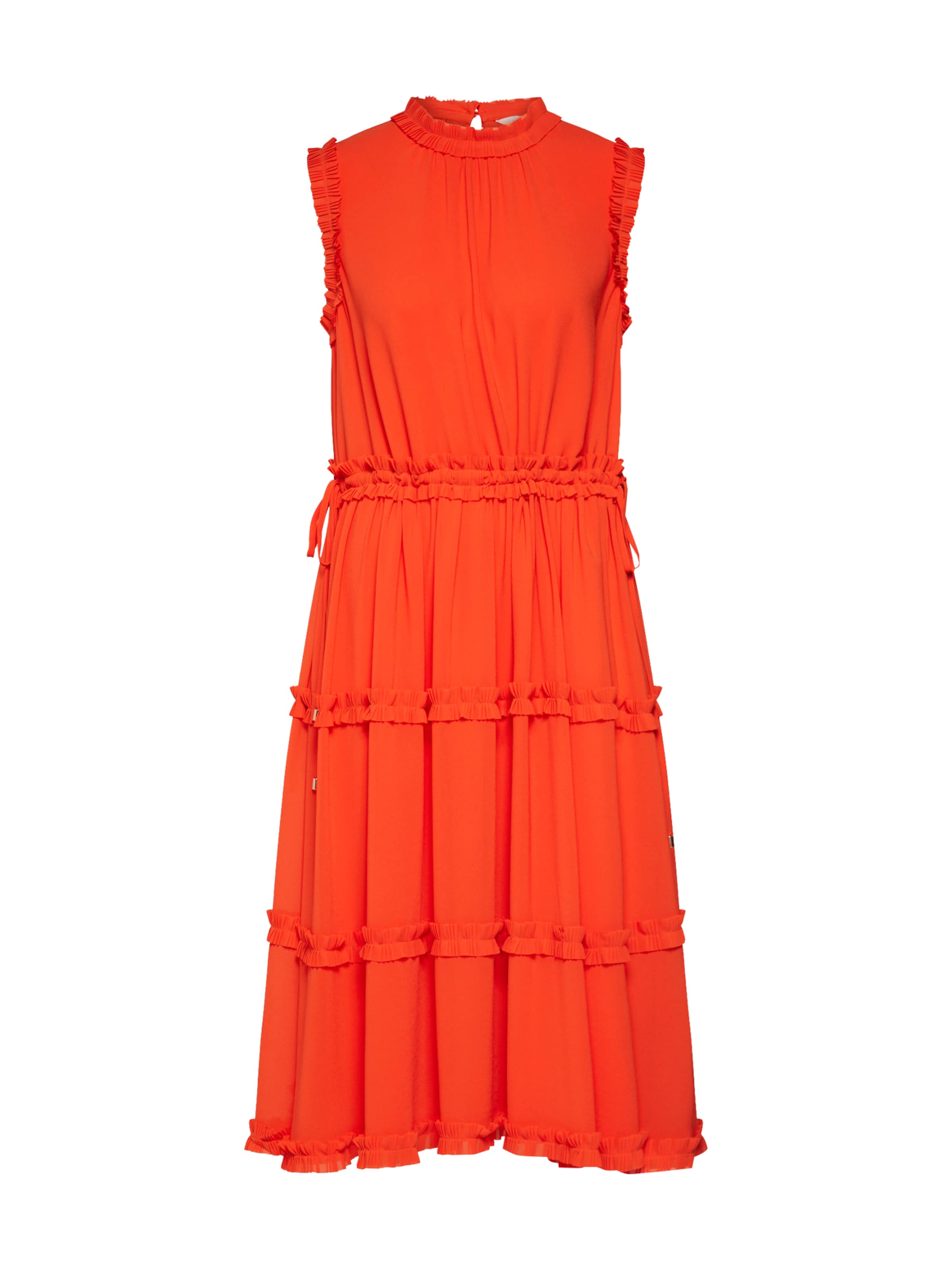 Ted Baker - Zomerjurk 'Sinita' in de kleur Sinaasappel