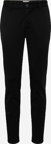 Coupe slim Pantalon chino 'Mark' Only & Sons en noir : devant