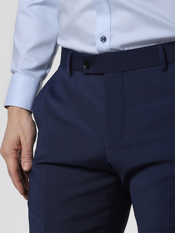 Finshley & Harding Regular Bauksten-Hose ' Mitch ' in Blau