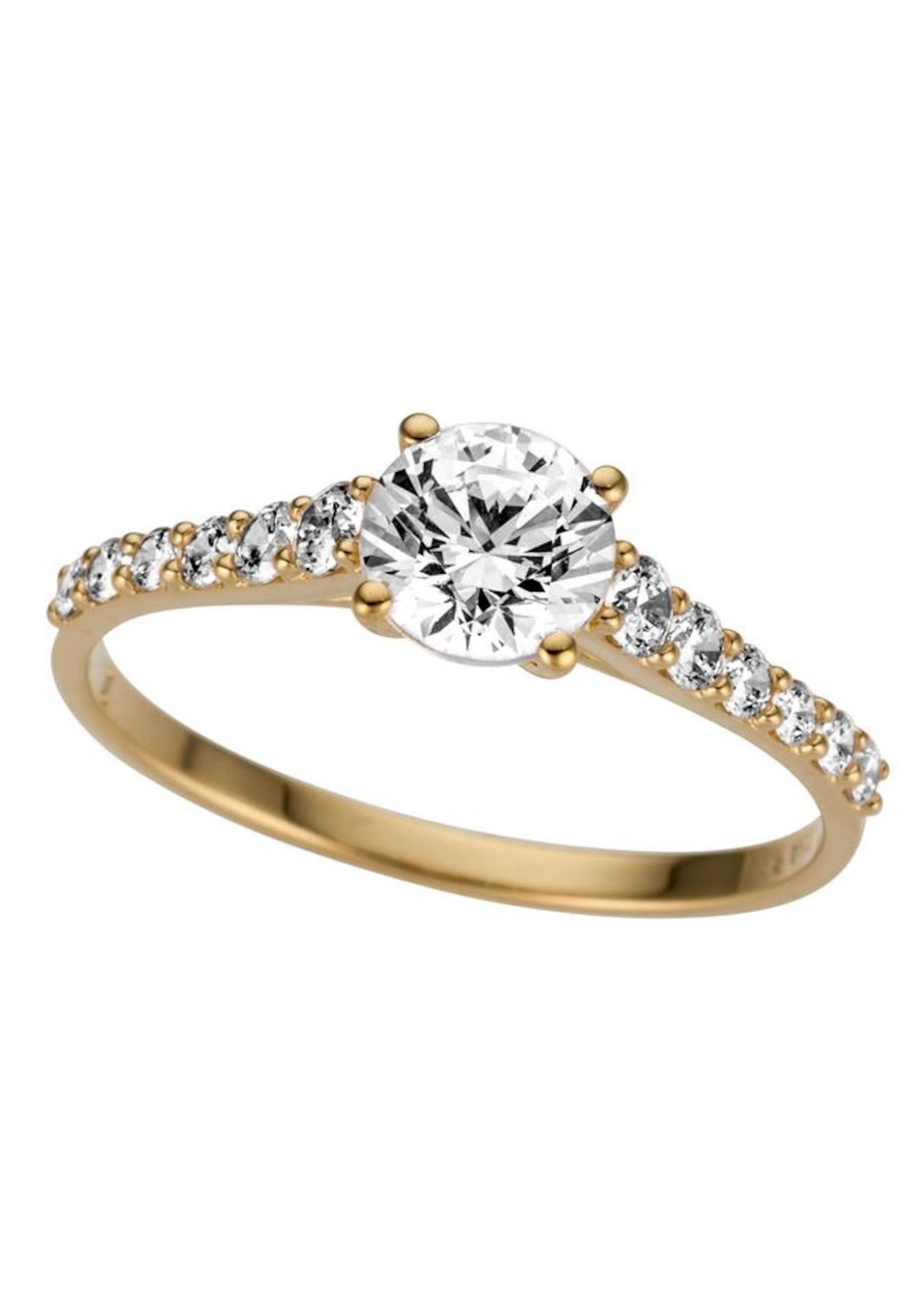 FIRETTI Goldring in Gold: Vorderseite