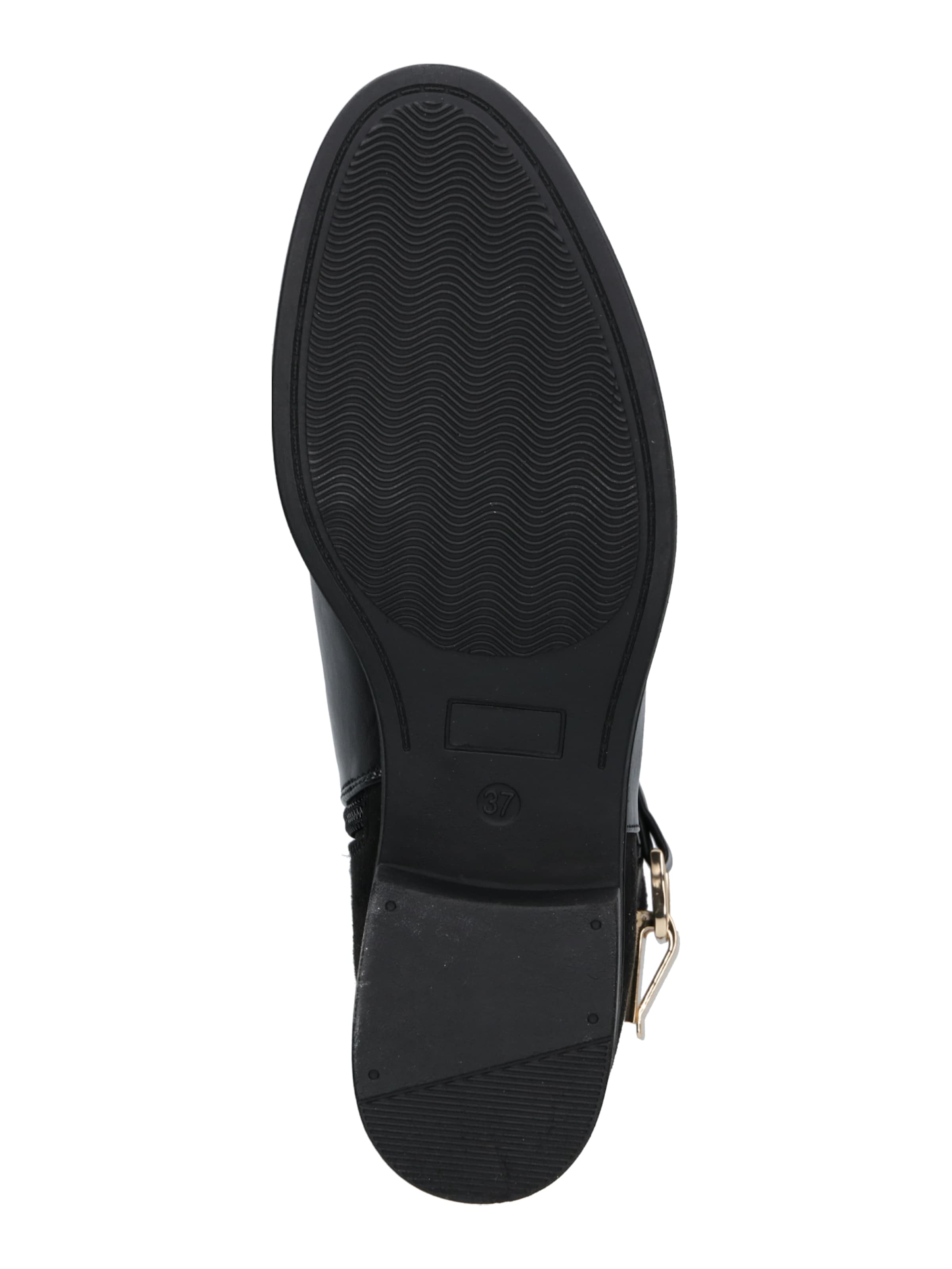 ABOUT YOU Nízké kozačky 'Johanna' – černá: spodní strana