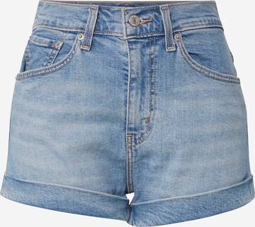 Jeans 'Mom A Line Shorts' de la LEVI'S ® pe albastru: față