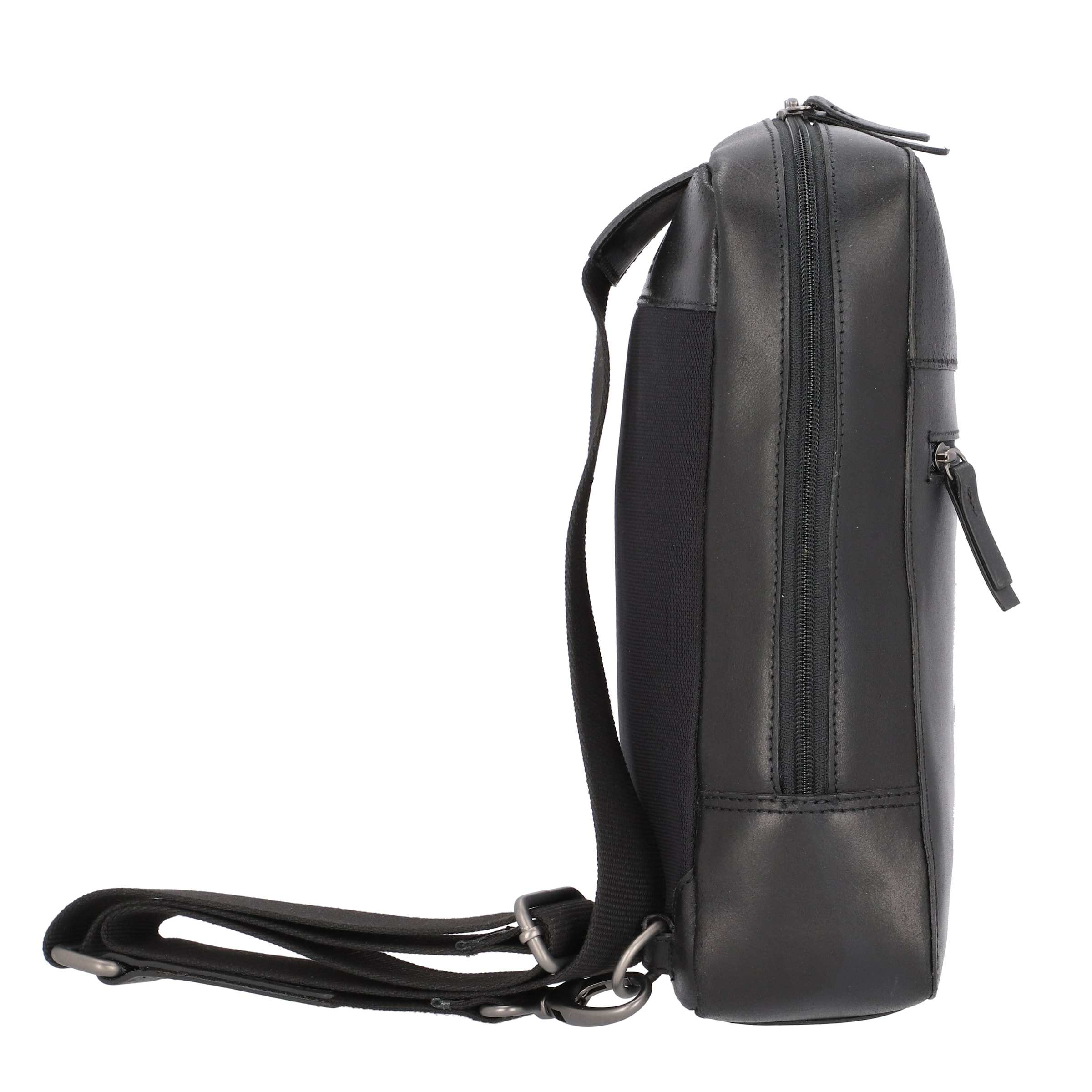 LEONHARD HEYDEN Schoudertas 'Dakota' in Zwart