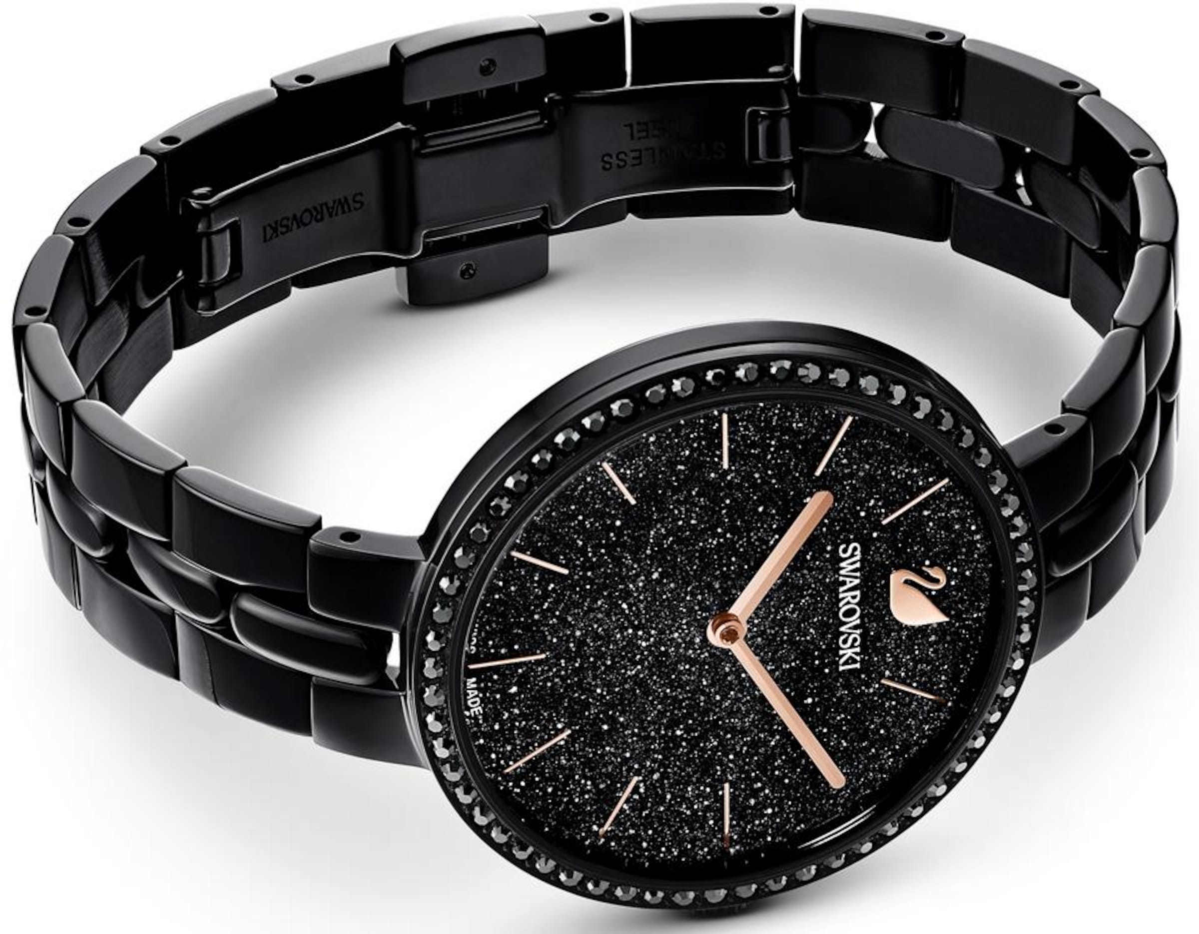 Swarovski Analog Watch in Black