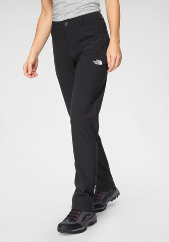 THE NORTH FACE Slim fit Athletic Pants in Black: front