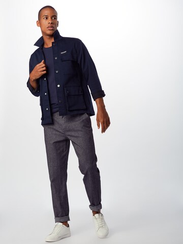 Casual Friday Shirt 'David' in Blauw