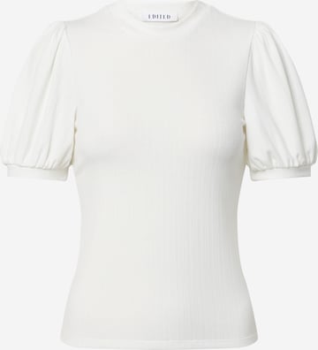 EDITED Shirt 'Hailey' in Weiß: front